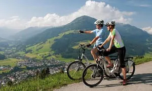 Mountainbike-in-Tirolo